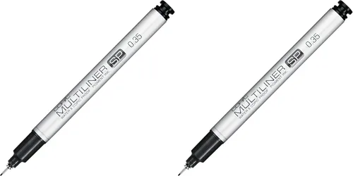 Miniatura 6 de Copic Multiliner SP - Marcador de tinta negra, punta 0.35