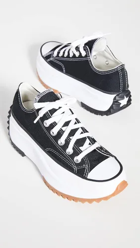 Miniatura 2 de Converse Zapatillas Run Star Hike Ox para mujer, negroblancogoma