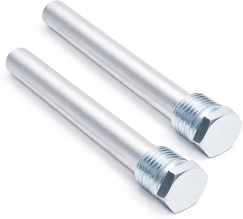 Miniatura 8 de Varilla de ánodo para calentador de agua RV y enjuague de tanque de calentador de agua para caravana, 4.5 pulgadas de largo x 1/2 pulgadas, varilla