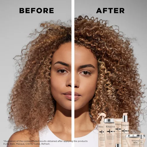 Miniatura 3 de Kerastase Curl Manifesto Beurre Haute Nutrition Mascarilla para el cabello Fortalece y previene la rotura Añade suavidad y brillo Para todos