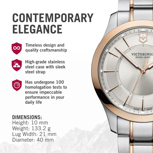 Miniatura 2 de Victorinox Alliance - Analog Quartz Watch for Men - Timeless Wristwatch