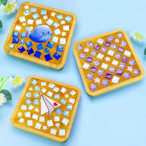 Miniatura 6 de Lechada de cristal de mosaico, herramientas de azulejos de mosaico, accesorios de mosaico, esencial para lechada hecha a mano y perfecto para Dorado