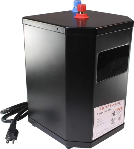 Miniatura 7 de Westbrass DT1F271-12 Develosah - Grifo dispensador de agua caliente de 9 pulgadas con sistema de tanque digital HotMaster DigiHot y filtro de agua
