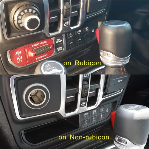 Miniatura 4 de Voswitch Panel de interruptores inferior JL300 compatible con Jeep Wrangler JL JLU 2018 - Current y Gladiator 2020+