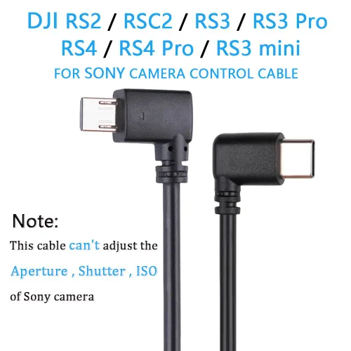 Miniatura 6 de Cable multi a USB-C tipo C RS para DJI Ronin compatible con Sony a6300 a6400