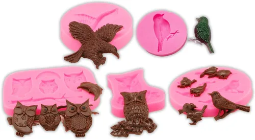 Miniatura 19 de 3pc chica bailarina, herramientas de maquillaje, labios boca silicona chocolate molde pastel decoración herramientas Fondant Sugarcraft moldes