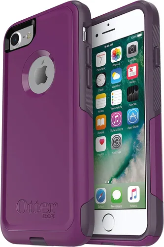 Miniatura 8 de OtterBox Commuter Series - Funda para iPhone SE (3ª y 2ª generación) y iPhone 8/7 (solamente), embalaje no minorista, color negro
