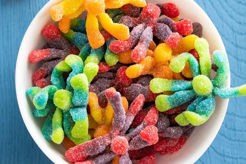 Miniatura 3 de Trolli Gusanos de gomita de pulpo Sour Brite, 4.25 onzas