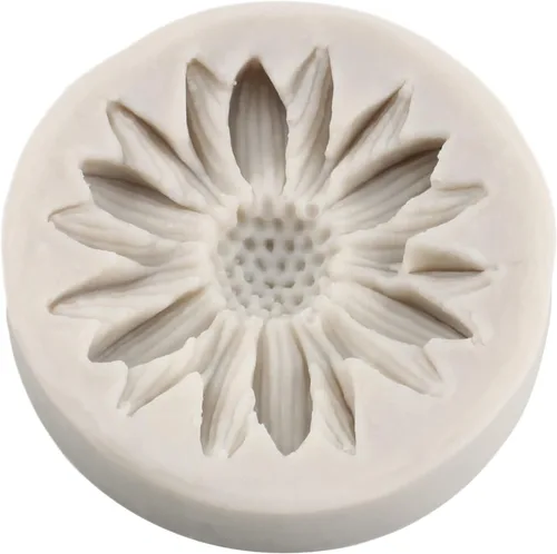 Miniatura 9 de Sijiangmold Molde de silicona de flor de crisantemo, moldes de fondant de margaritas para decoración de pasteles, decoración de cupcakes, caramelo