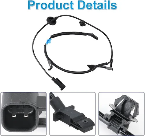Miniatura 3 de WMPHE 4 sensores de velocidad de rueda ABS compatibles con Mitsubishi Lancer Outlander RVR 2011 2012 2013 2014 2015 2016 2017, repuesto