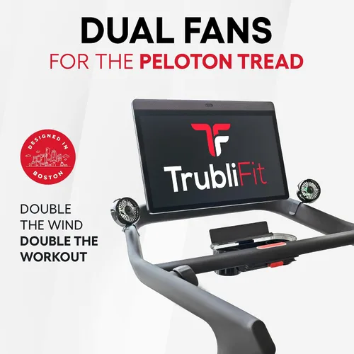 Miniatura 3 de TrubliFit Ventilador para Bicicleta Peloton y Cinta de Correr Peloton – Accesorios para Peloton – Compatible con Bicicleta Original, Bicicleta+