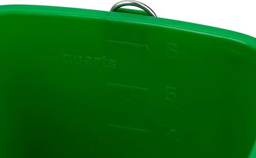 Miniatura 2 de San Jamar Kleen-Pail® - Cubo de limpieza de plástico, 6 cuartos de galón, color verde (paquete de 12)