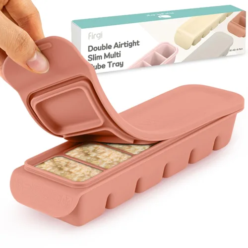 Miniatura 18 de Bandeja de silicona para congelador con tapa, 100% silicona platino de grado alimenticio, resistencia a fugas y apta para lavavajillas para 4