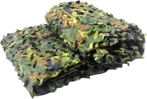 210D poliéster Oxford tela de camuflaje red de alta resistencia, cubierta de casas sombreado red de camuflaje, para acampar militar, caza, jardín,