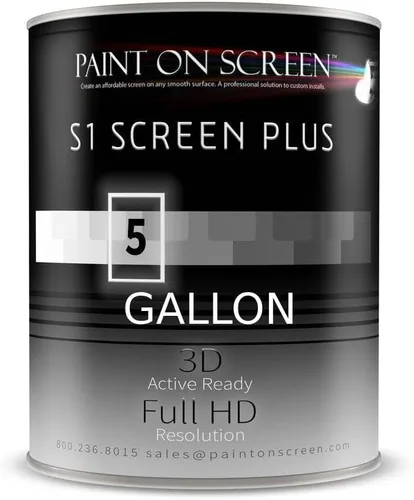 Miniatura 6 de Pintura para Proyector de Pantalla Paint on Screen Pintura de Pantalla de Proyector de Capa Única de Proyección Corta para Claridad Perfecta