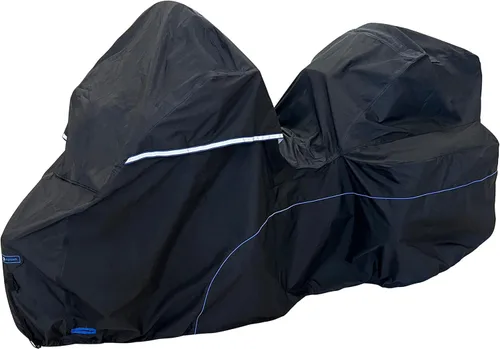 Miniatura 13 de Fenrir Funda para Motocicleta de Tres Ruedas Protección para Todas las Estaciones Impermeable Almacenamiento Exterior Orificio para Antena Diseño