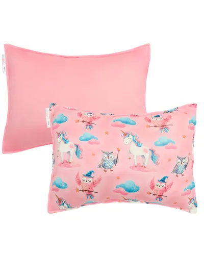 Miniatura 67 de ALVABABY Paquete de 2 fundas de almohada de algodón orgánico para niños pequeños, fundas de almohada para niños de 13 x 18 pulgadas o 12 x 16