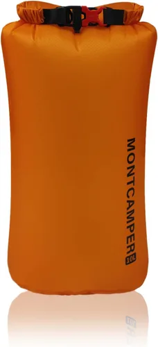 CORDURA Bolsa seca impermeable de 10 litros – Saco resistente IPX6 con silbato de supervivencia para kayak, camping, navegación, playa – Mochila