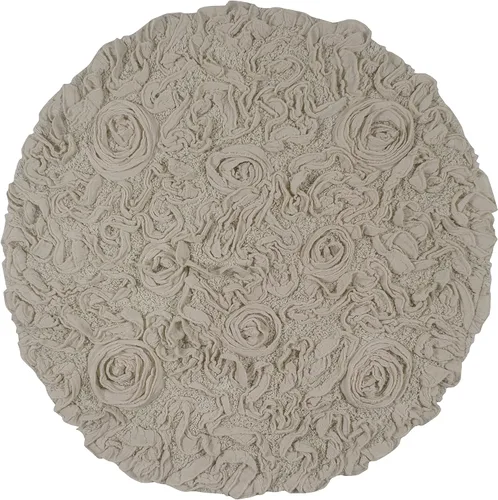 Miniatura 3 de Home Weavers Bell Flower Collection - Tapetes de baño copetudos 100 % algodón, extrasuaves y absorbentes, antideslizantes, lavables a máquina, lino