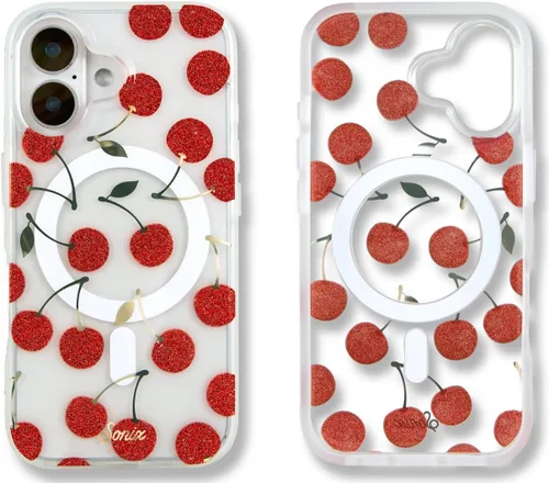 Miniatura 118 de Sonix x Sanrio - Funda para iPhone 15 Pro, compatible con MagSafe, probada en caídas de 10 pies, adivinador Kuromi