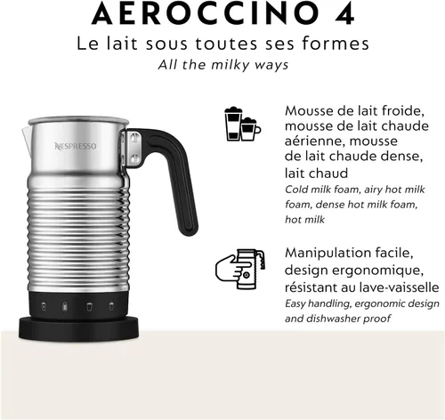 Miniatura 2 de Nespresso Aeroccino 4 Espumador de leche