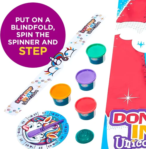 Miniatura 5 de Hasbro Gaming Don’t Step in It Game, Edición de unicornio (exclusivo de Amazon), para niños de 4 años en adelante