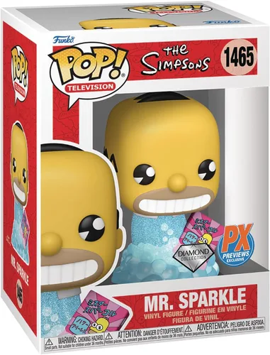 Miniatura 2 de Funko Los Simpson POP Diamantes Glitter Mr. Sparkle