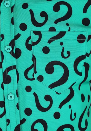 Miniatura 4 de Camisa con botones para adultos The Riddler