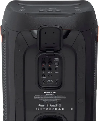 Miniatura 9 de JBL Partybox 310 - Altavoz portátil para fiestas con batería de larga duración, potente sonido JBL y emocionante espectáculo de luces, color negro