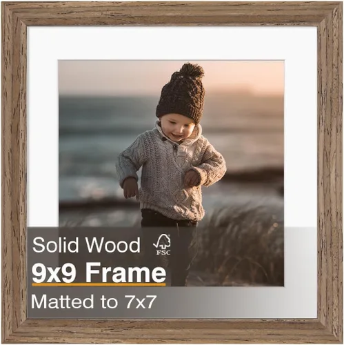 Miniatura 191 de KINLINK 3.5x5 Picture Frame, Ash Black Solid Wood Frame with Plexiglass for Table Top and Wall Mounting, Photo Frame for Horizontal or Vertical
