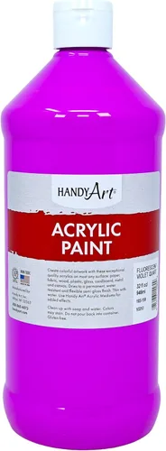 Miniatura 90 de Pintura acrílica para estudiantes, artesanías de 16 onzas. Plateado metálico