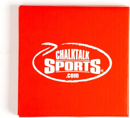 Miniatura 5 de ChalkTalkSPORTS Adorno de cerámica redondo de fútbol Jingle All The Way Jingle todo el camino