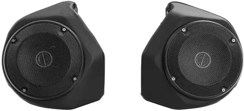 Miniatura 5 de TCMT Caja de maletero para motocicleta King con respaldo envolvente y portaequipajes con altavoces, para 2 personas, compatible con Harley 2014-2025