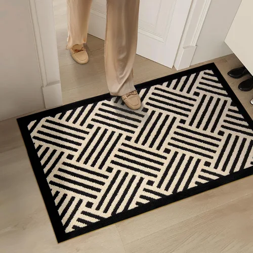 Miniatura 29 de GRANNY SAYS Tapete para puerta, de 32 x 20 pulgadas, tapete de bienvenida para exteriores, antideslizante, absorbe la suciedad para la entrada