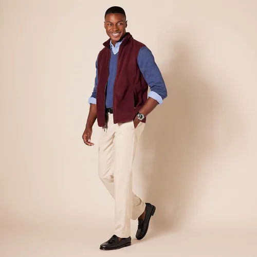 Miniatura 5 de Tienda Essentials Men's Full-Zip Polar Fleece Vest (Available in Big & Tall)