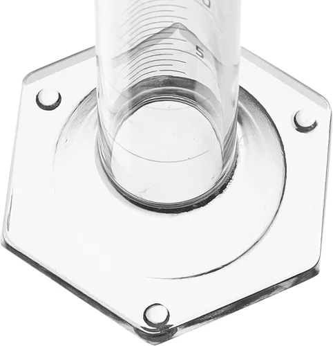 Miniatura 4 de Cilindro graduado, 0.8 fl oz - Tolerancia Clase A ±0.0.8 fl oz - Base hexagonal - Graduaciones azules - Vidrio de borosilicato 3.3 - Eisco Labs