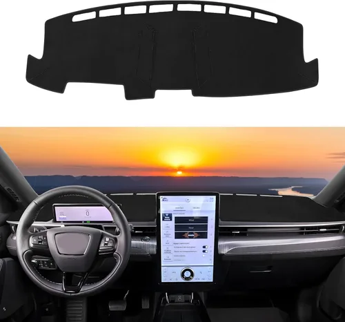 Miniatura 35 de Alfombrilla de tablero de ajuste personalizado para Chevrolet Trailblazer 2021 2022 2023, accesorios con cubierta de salpicadero HUD, alfombrilla