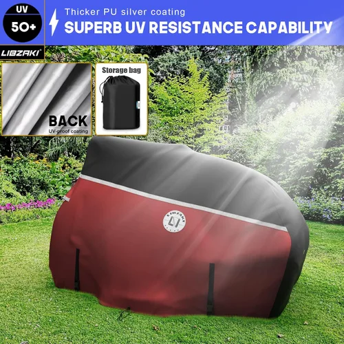 Miniatura 4 de Funda para tractor de césped de 420D, cubierta impermeable para tractor resistente, se adapta a cubiertas de hasta 54", ajuste universal para John