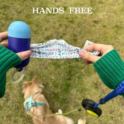 Miniatura 2 de Correa de muñeca ajustable manos libres para correa de perro, correa de seguridad para correas retráctiles para perros, negro