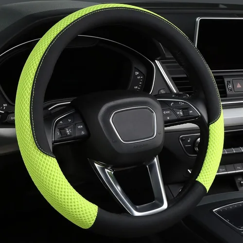 Miniatura 8 de Cxtiy Funda Universal para Volante de Automóvil Mullida de Felpa de Invierno para Volante (A-Negro)