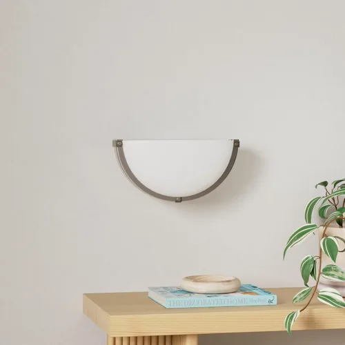 Miniatura 2 de Aplique de pared LED de 13 pulgadas regulable, lámpara de pared media luna, temperatura de color ajustable 3000K/4000K/5000K, lámpara de tocador