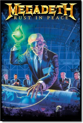 Miniatura 4 de Grupo Erik Póster de ántrax Evil Kings - 36 x 24 pulgadas / 36.0 x 24.0 in - Enrollado - Póster genial, póster de arte, carteles de pared e