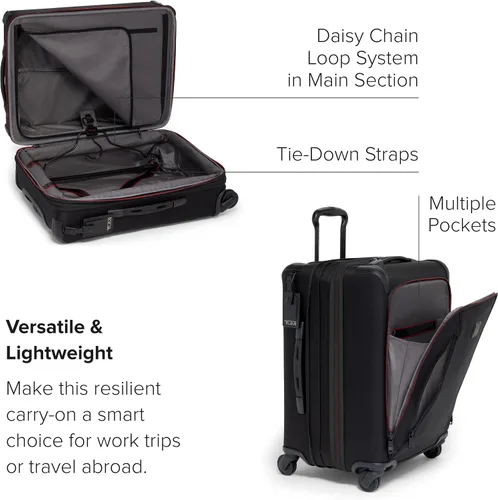 Miniatura 3 de TUMI - Aerotour - Maleta expandible de 4 ruedas - Maleta ligera de viaje de negocios y ocio para hombres y mujeres - 21.75 pulgadas Continental
