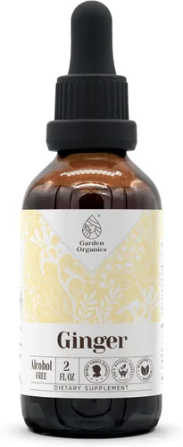 Miniatura 6 de Extracto de tintura natural sin alcohol de jengibre, refuerzo del sistema inmunológico, gotas líquidas hechas de 100% jengibre (Zingiber officinale)