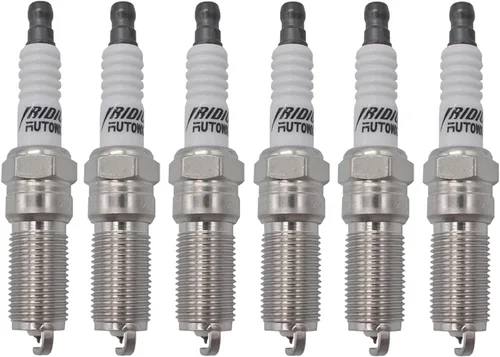 Autowxjq Bujía de iridio 6 piezas Reemplazo 41-109 12622561 LTR6IX-11 6509 Compatible con Dodge Grand Caravan Ram 1500 LaCrosse Enclave Acadia Mazda