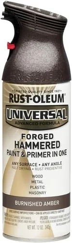 Miniatura 28 de Rust-Oleum 245197 Pintura en aerosol universal para todas las superficies, 12 onzas, negro satinado