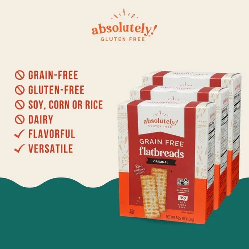 Miniatura 5 de Absolutely Pan plano original sin gluten, 5.29 onzas (paquete de 12)