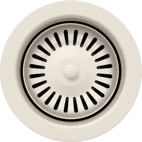 BLANCO 203439 Colador de cesta de metal, blanco suave