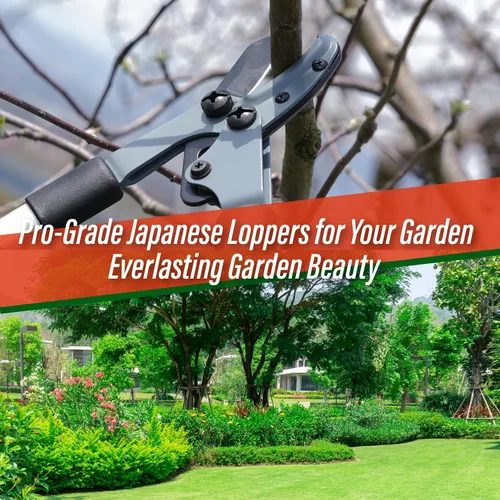 Miniatura 2 de SUIZAN Anvil - Cortador de ramas japonesas de 18 pulgadas - Cortador profesional de ramas japonesas, ligero, compacto, herramientas de jardinería