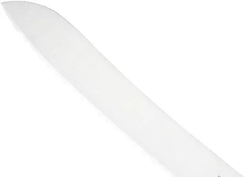 Miniatura 2 de Mercer Culinary Millennia Mango de color Cutlery 9" Cuchillo de pan con offset (borde ondulado) rojo